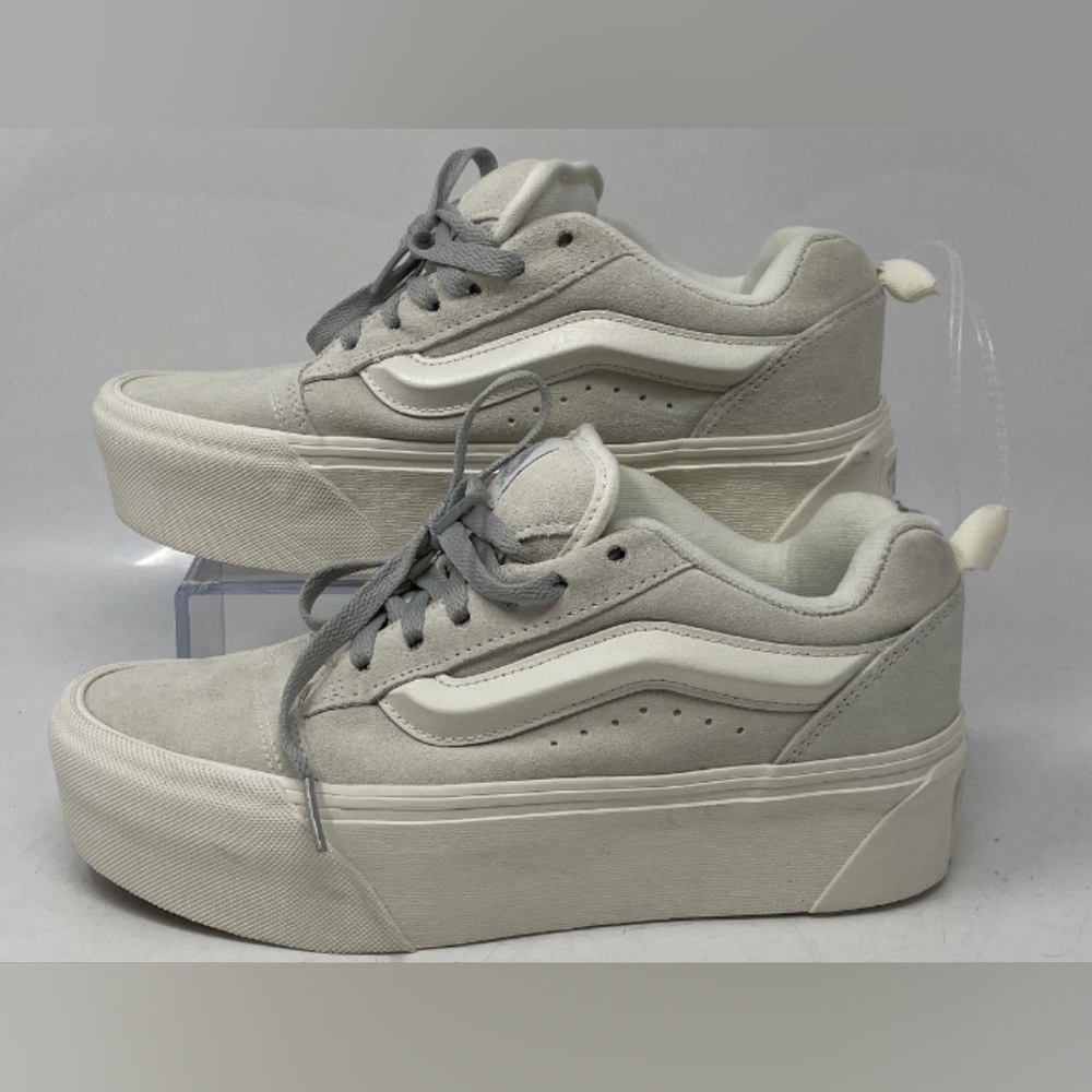 Vans Wmns Knu Stack 'Gray' Sneakers Size M 6 W 7.5 NWT MSRP $94.99 - Picture 4 of 9